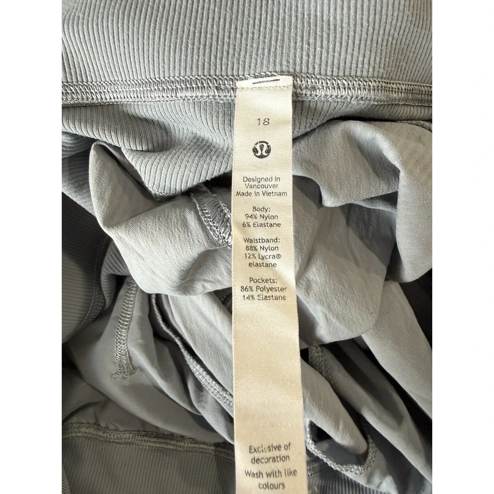 Lululemon Dance Studio Jogger Pants Women's 18 Gray - Picture 5 of 10